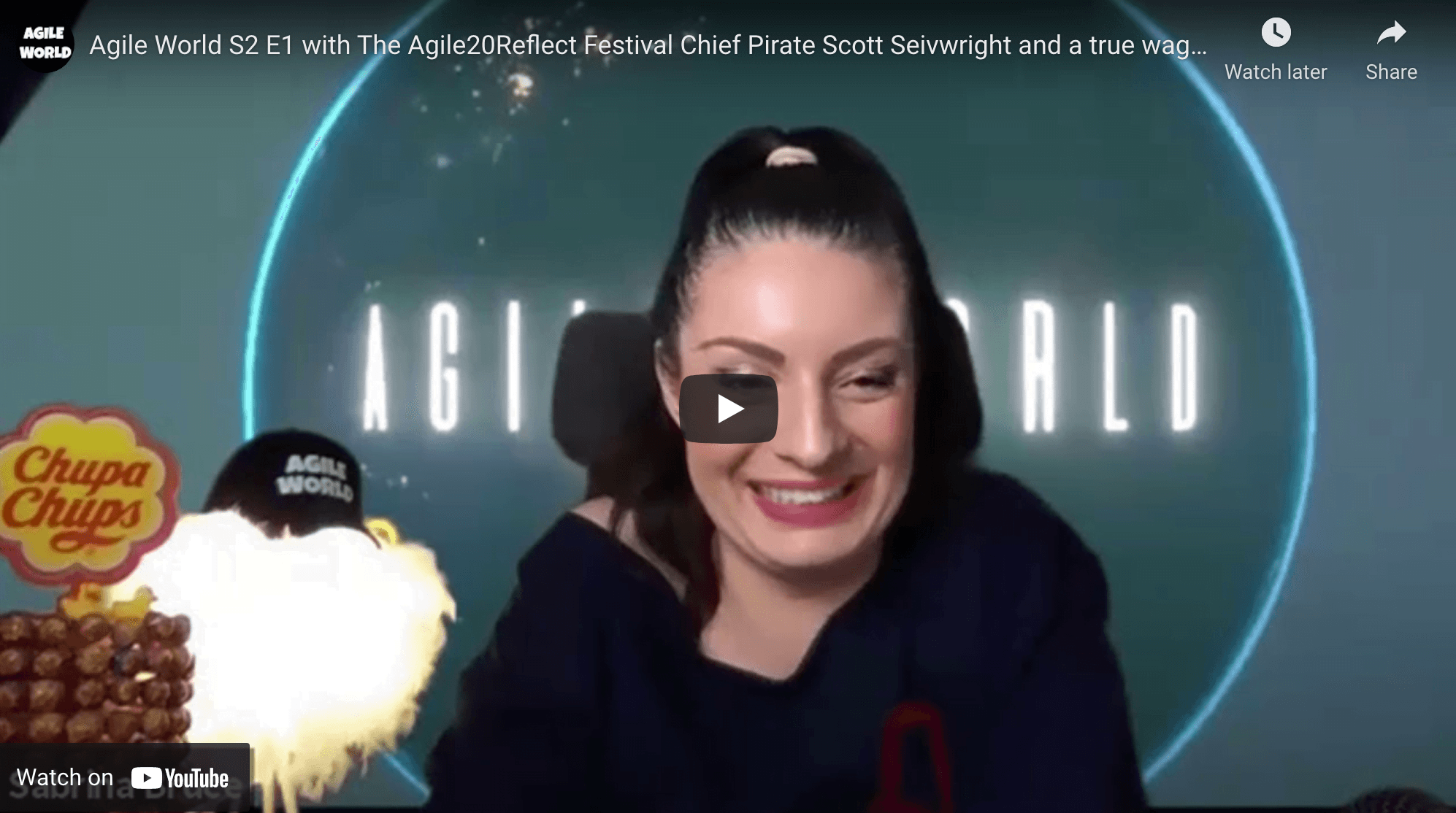 Agile World with The Agile20Reflect Festival Chief Pirate Scott Seivwright S2 E1