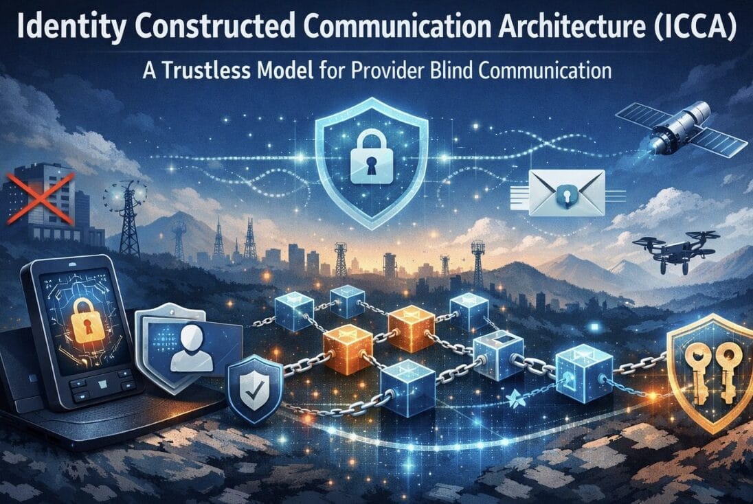 A Trustless Model for Provider-Blind Digital Communication