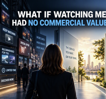 What If Watching Me Had No Commercial Value?