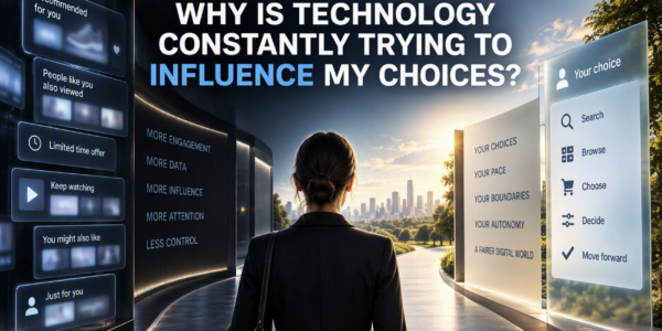 Why Is Technology Constantly Trying to Influence My Choices?